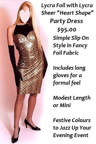 Snake Skin Lycra Dress